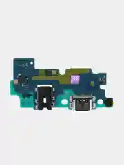 Шлейф (плата) для Samsung A505F Galaxy A50 + сис. разъем + разъем гарн. + микрофон
