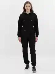 Черный комбинезон женский из софтшелла