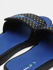 Синий сланцы женские на липучке