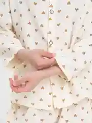 Детская пижама с сердечками