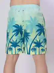 Бирюзовый мужсие шорты, пляжные