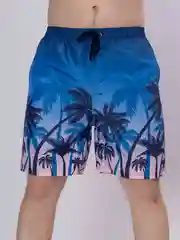 Сиреневый мужсие шорты, пляжные