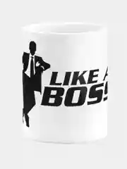 Кружка керамическая Like a Boss
