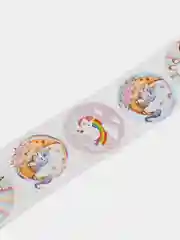 Розовый наклейки поощрительные стикеры в рулоне, 500 штук