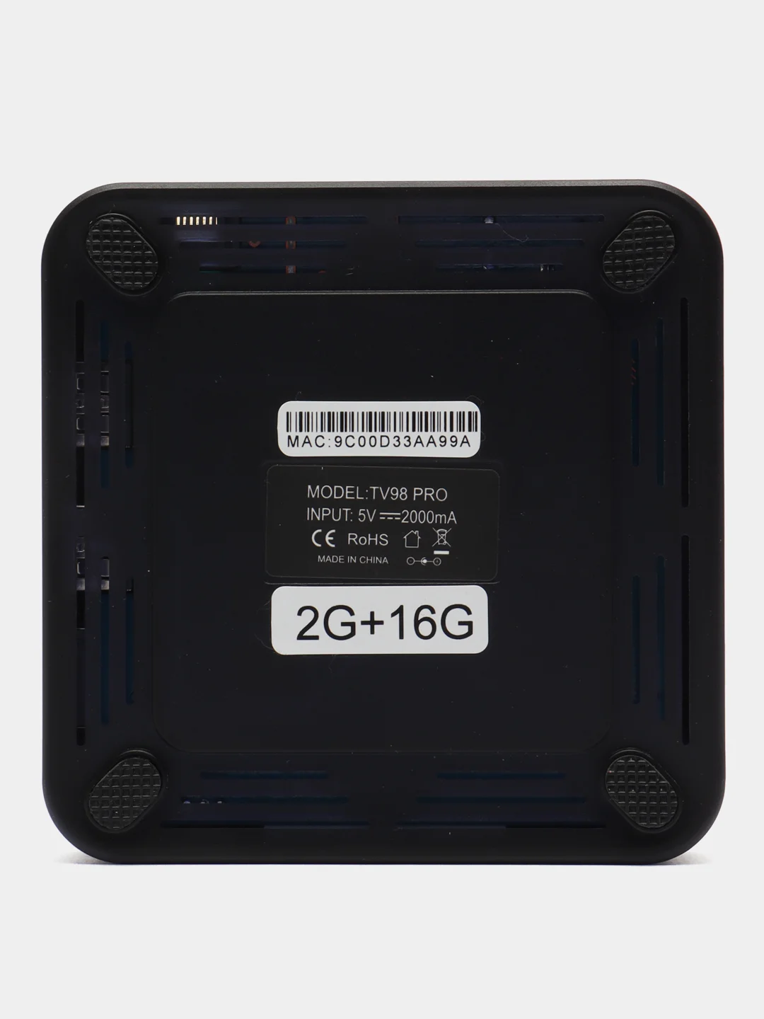 Цифровая смарт ТВ приставка TV98Pro, 2G/16Gb Android 14.0 / Smart TV 4K