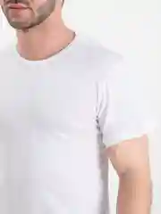Белый футболка мужская,хлопковая,базовая