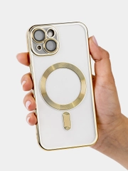 Противоударный чехол на iPhone 14 со встроенным магнитным креплением MagSafe