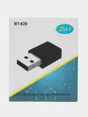 Адаптер AUX Bluetooth BT620 2в1(приемник+передатчик)