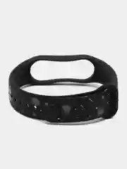 Серый ремешок для Xiaomi Mi Band 3/4/5/6/7 с рисунком