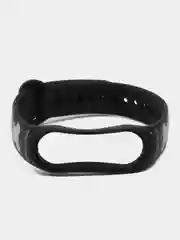Серый ремешок для Xiaomi Mi Band 3/4/5/6/7 с рисунком
