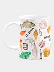 Кружка керамическая После шести не ем