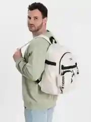Белый рюкзак школьный женский мужской портфель городской школьный девочки мальчика спорта