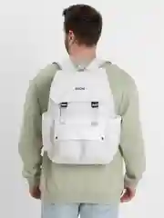 Белый рюкзак школьный женский мужской портфель городской школьный девочки мальчика спорта