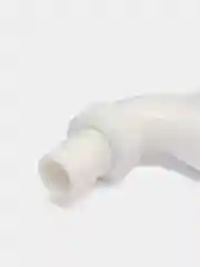 Белый кран водоразборный со штуцером, 1/2" (15 мм), пластик, белый