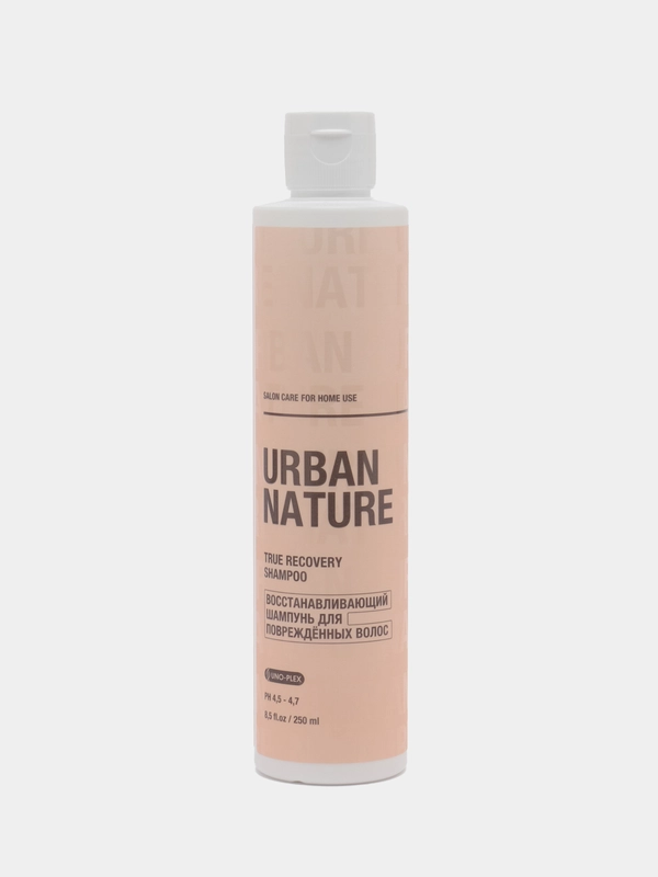 Шампунь восстанавливающий URBAN NATURE TRUE RECOVERY для поврежденных волос, 250 мл