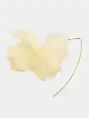 Белый серьги Роза