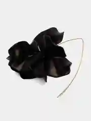 Белый серьги Роза