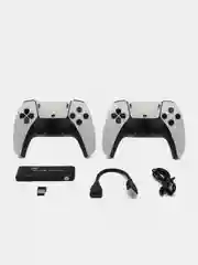 Игровая приставка M8Pro, 8/16/32 бита, 64 ГБ, HDMI, microSD, 2 беспроводных джойстика