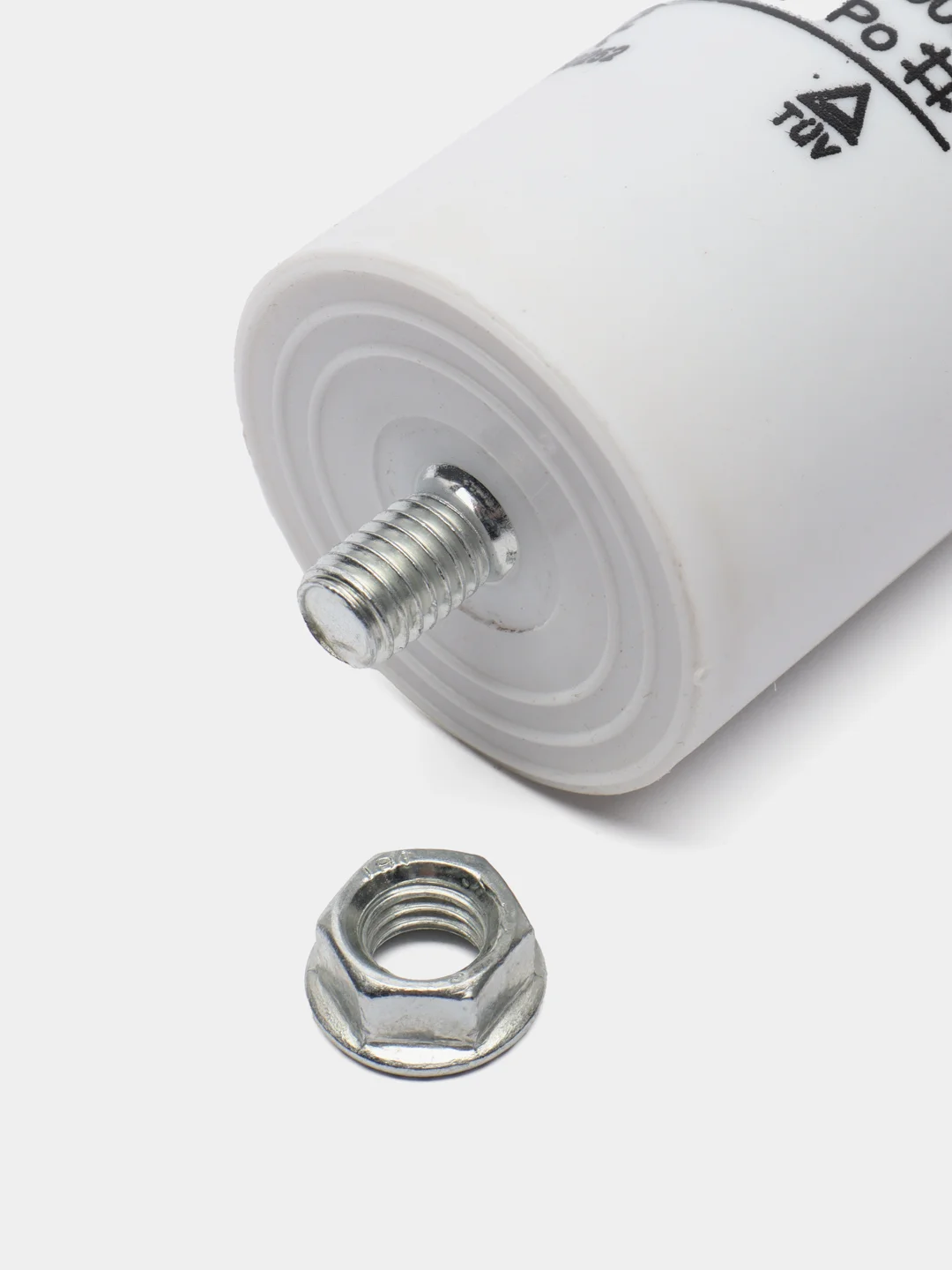 Конденсатор CBB60 8-50uF 450V (4 клеммы, с болтом)