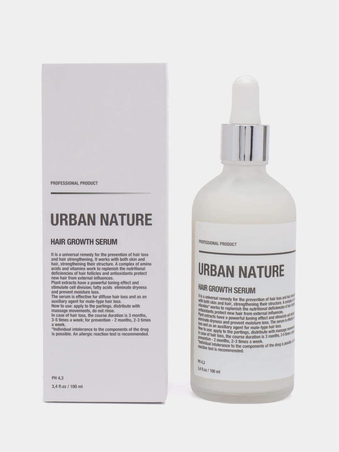 Urban Nature Сыворотка для роста волос