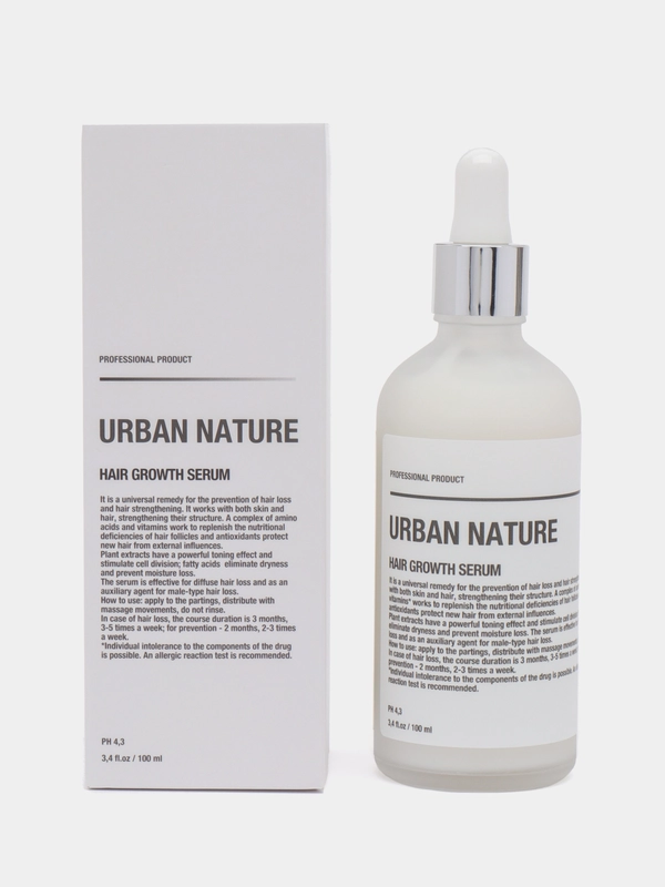 Urban Nature Сыворотка для роста волос
