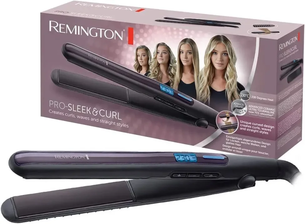 Выпрямитель для волос PRO-Sleek and Curl S6505 Remington