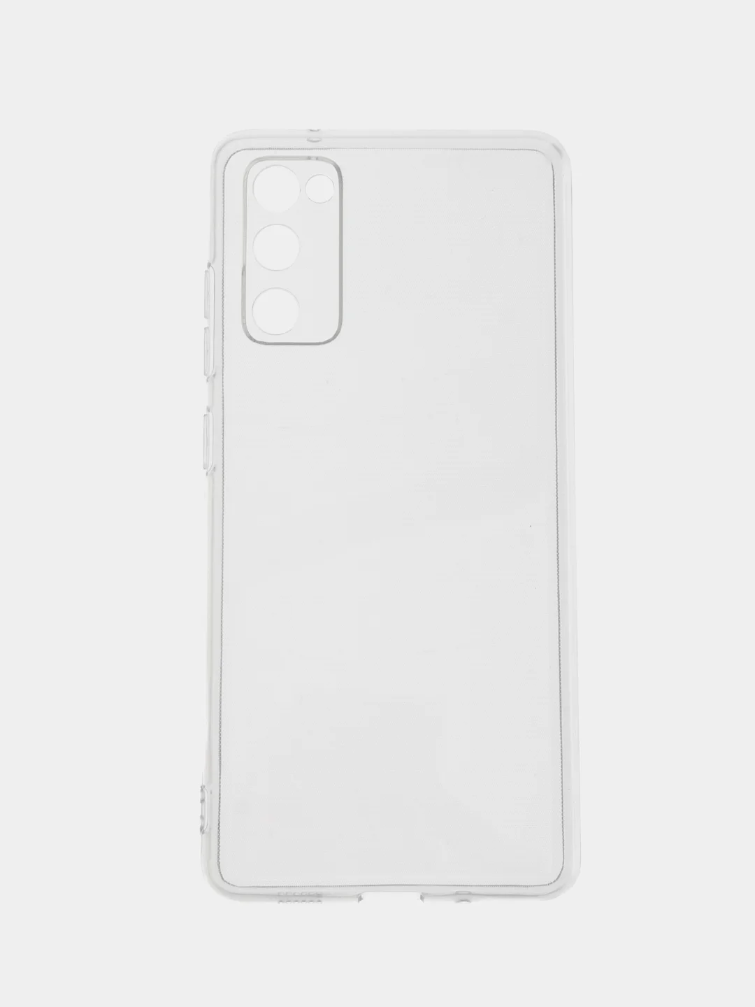 Чехол Samsung Galaxy S20 FE / S20FE, Галакси С20 ФЕ / С20ФЕ прозрачный, силиконовый