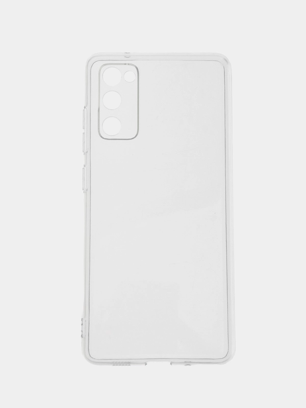 Чехол Samsung Galaxy S20 FE / S20FE, Галакси С20 ФЕ / С20ФЕ прозрачный, силиконовый