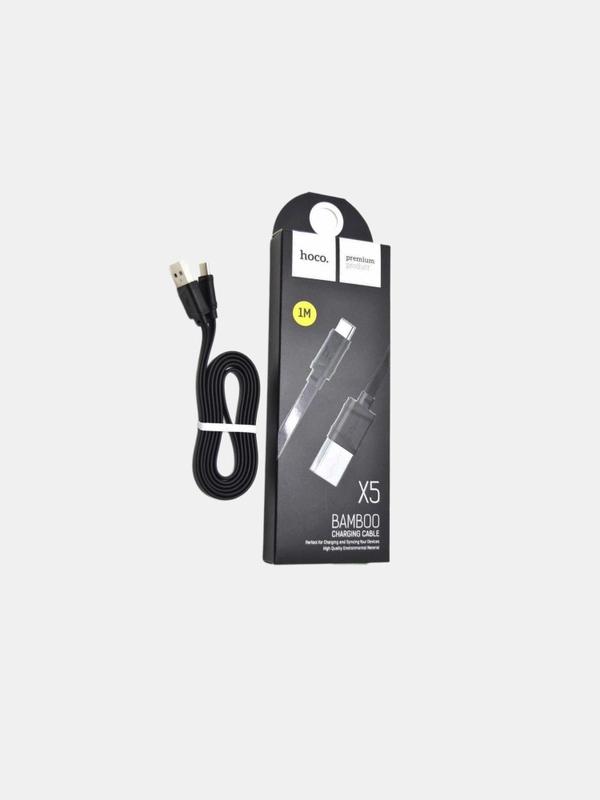 Кабель зарядный HOCO X5 USB to Lightning, c поддержкой быстрой зарядки 1 метр для айфона