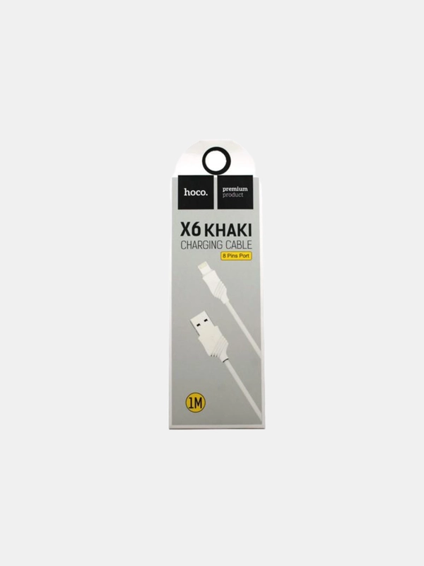 Кабель зарядный HOCO X6 USB to Lightning, c поддержкой быстрой зарядки 1 метр для айфона