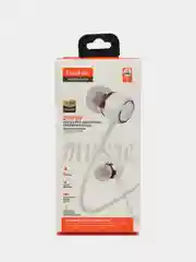 Белый проводные наушники FaizFull FN24 (3.5 mm Aux)