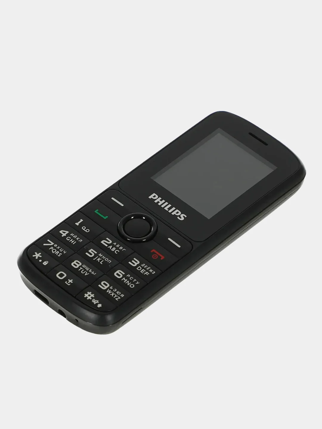 Голубой кнопочный телефон Philips Xenium 2G
