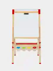 Мольберт детский двухсторонний растущий 3 в 1 50х50 см, с бумагой, Brauberg Kids, 238150