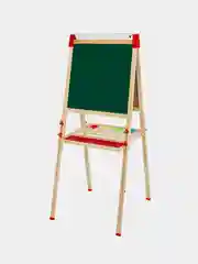 Мольберт детский двухсторонний растущий 3 в 1 50х50 см, с бумагой, Brauberg Kids, 238150