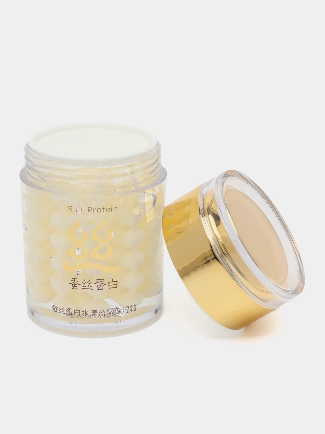 Увлажняющий крем для лица с пептидами шелка Silk Protein, 60 г