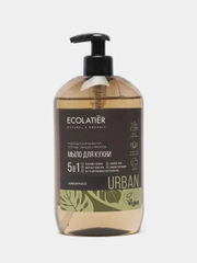 Ecolatier Urban Жидкое мыло для рук ЛЕМОНГРАСC кухонное 600 мл
