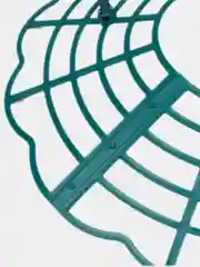 Зеленый кустодержатель для клубники, d = 30.5 см, пластик