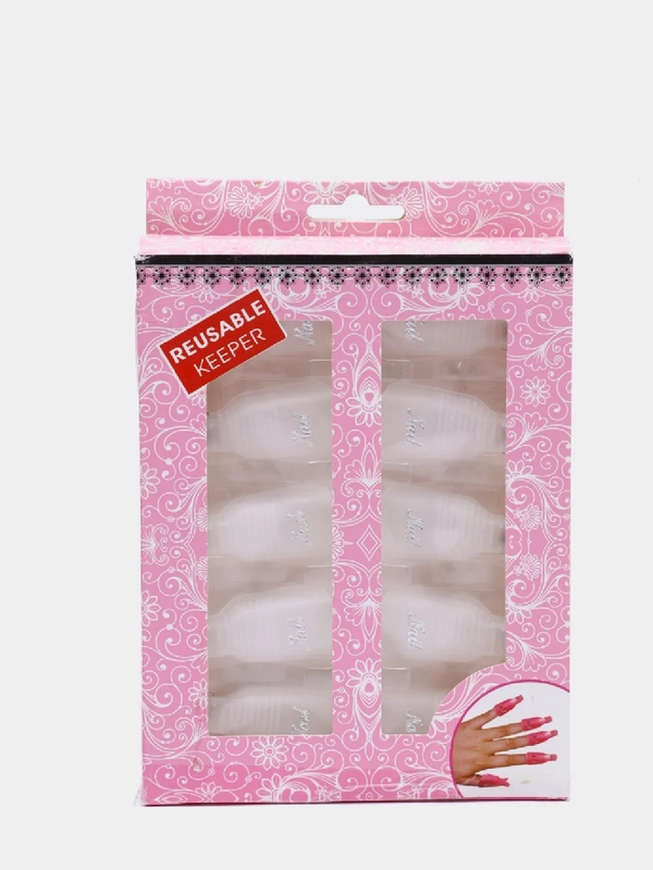Зажимы, прищепки для снятия гель-лака, 10 штук