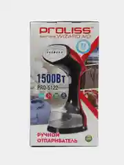 Красный отпариватель ручной для одежды PROLISS , паровой утюг, отпариватель вертикальный