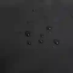 Черный штора для ванной комнаты тканевая, Однотонная 180x180 см