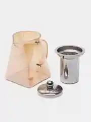 Чайник заварочный стекло, 0.55 л, с колбой, Daniks, Мед