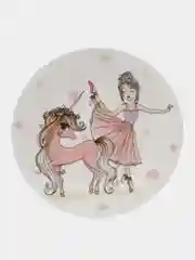 Набор детской посуды керамика, 3 шт, Балерина, Daniks, C835