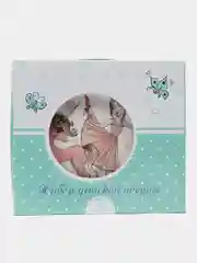 Набор детской посуды керамика, 3 шт, Балерина, Daniks, C835