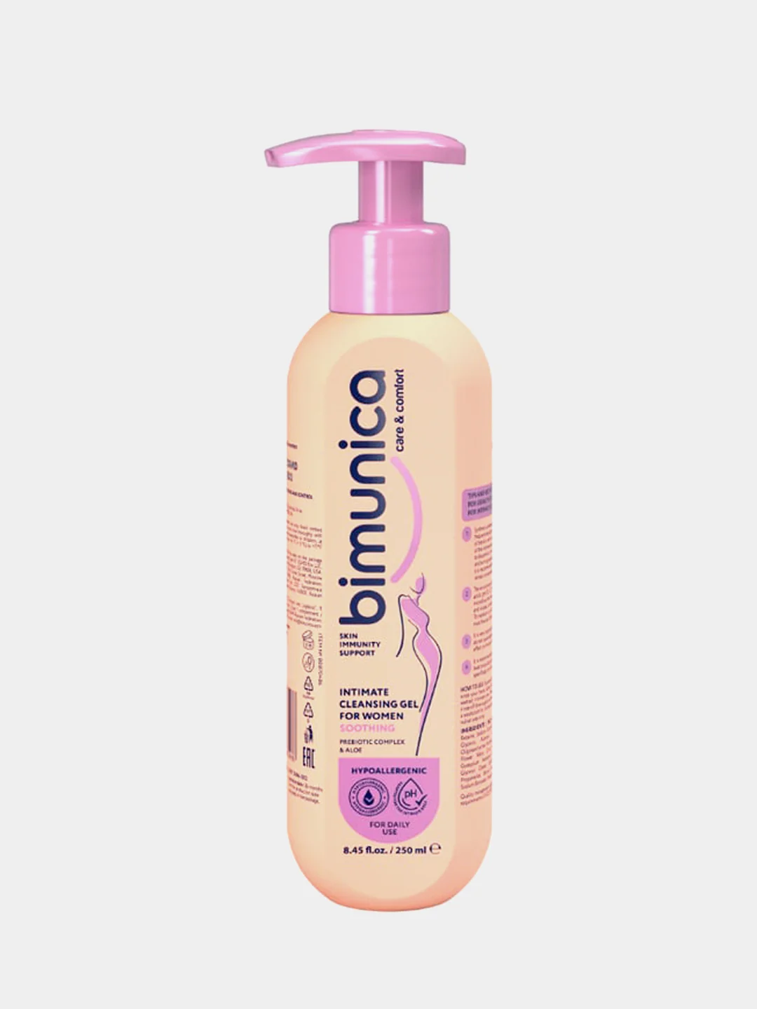Гель для Женской интимной гигиены Bimunica успокаивающий, 250 мл