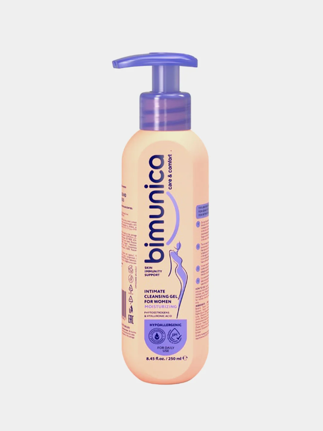 Гель для женской интимной гигиены увлажняющий Bimunica, 250 мл