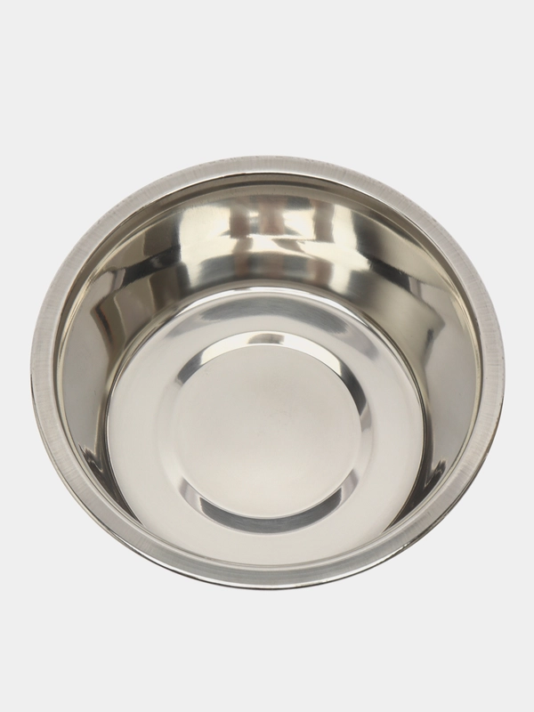 Миска для животных металлическая глубокая DUVO+ M, 16см/950мл