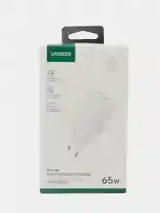 Белый зарядное устройство Xiaomi Ugreen Nexode CD244 USB-A+2xUSB-C 65W 15334