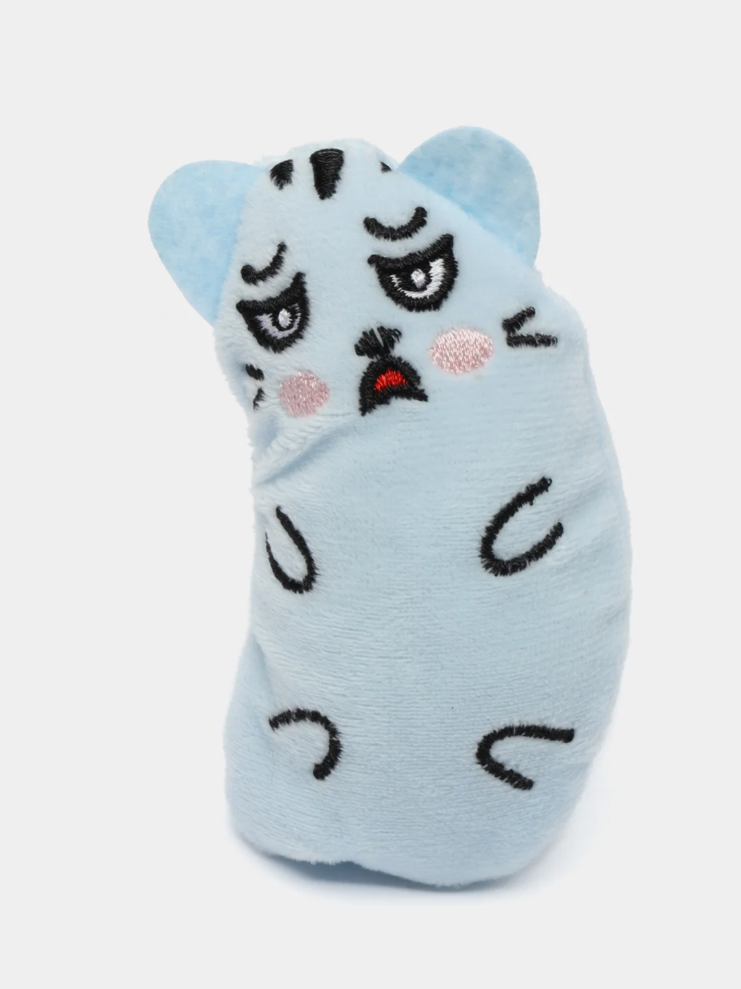 Бирюзовый мягкая игрушка для кошек с кошачьей мятой, мышка для котят