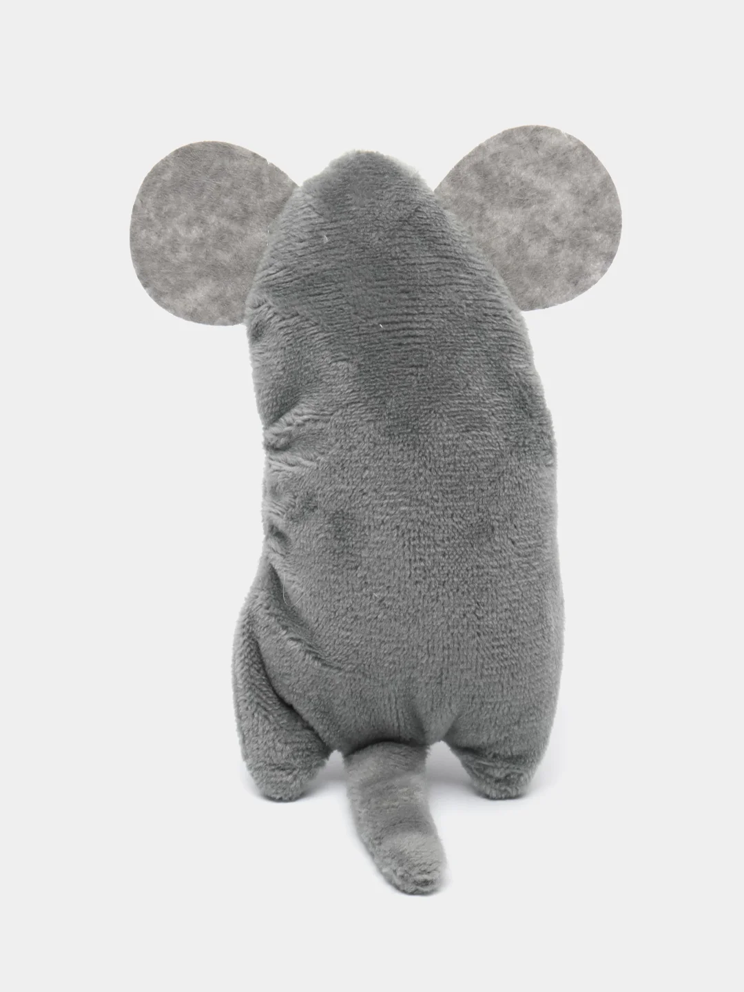 Серый мягкая игрушка для кошек с кошачьей мятой, мышка для котят