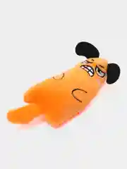 Оранжевый мягкая игрушка для кошек с кошачьей мятой, мышка для котят